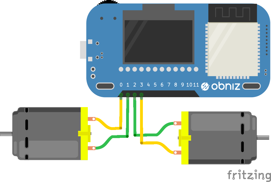 キッズプロジェクト] スマホで操作するラジコンをつくろう - obniz公式 