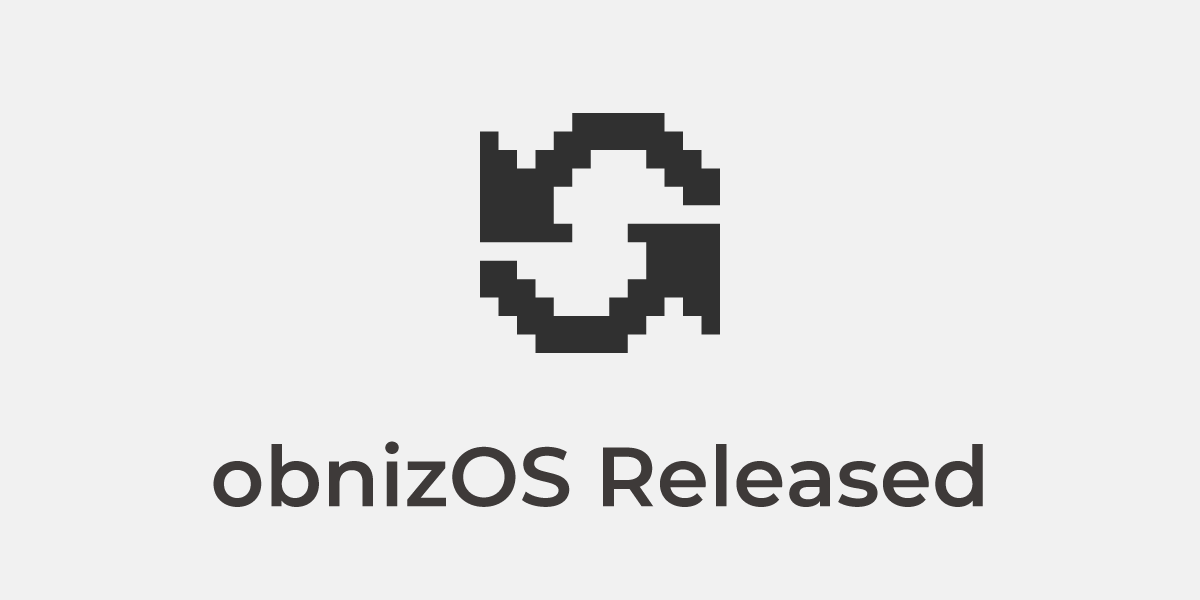 obnizOS 3.2.1 Released