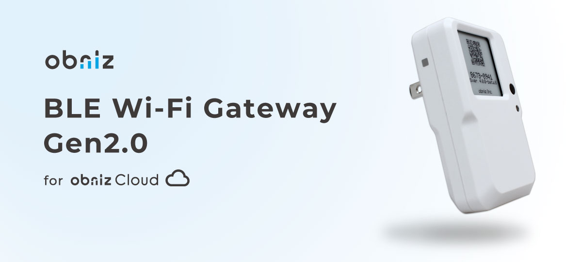「obniz BLE/Wi-Fi Gateway Gen2.0」発売開始